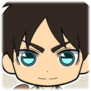 Attack on Titan Picktam 2 Anhänger - Eren Yeager