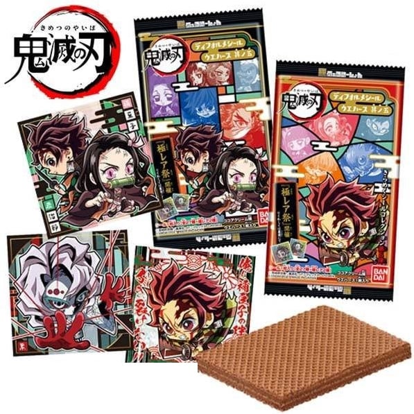 Schokowaffeln mit Sticker - Demon Slayer - Bandai
