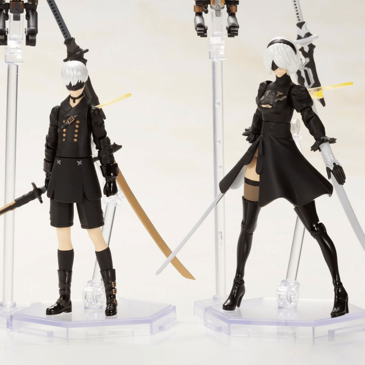 2B & 9S - NieR Automata Model Kit Actionfigur - Square Enix