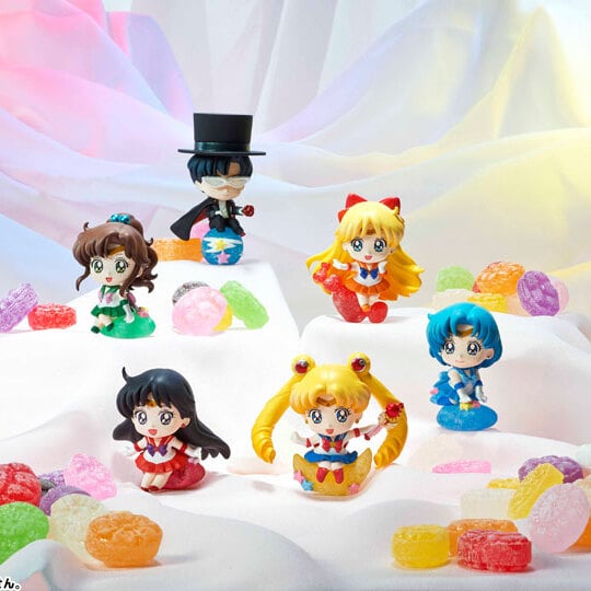 Set - Sailor Moon Petit Chara Land Candy Make Up! - Neuauflage