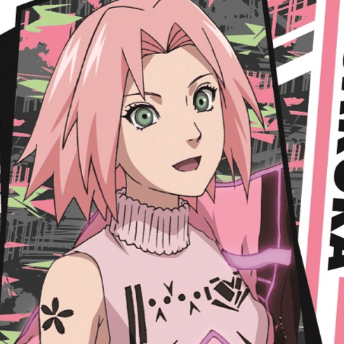 Sakura Haruno - Naruto Shippuden - Acrylanhänger (Original Illustration Vol. 2) - Medicos Entertainment