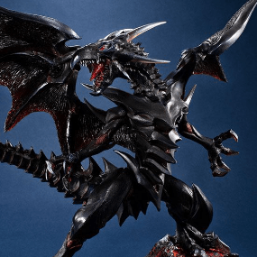 Schwarzer Rotaugendrache / Rotäugiger Schwarzer Drache - Yu-Gi-Oh! Art Works Monsters - Megahouse