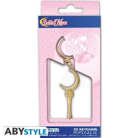 SAILOR MOON - 3D Schlüsselanhänger "Moon stick" - AbyStyle