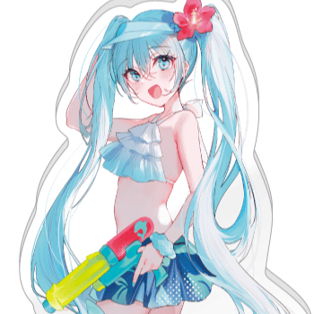 Hatsune Miku - Vocaloid - Acrylaufsteller (39 Culture 2024 FES ) - Caravan
