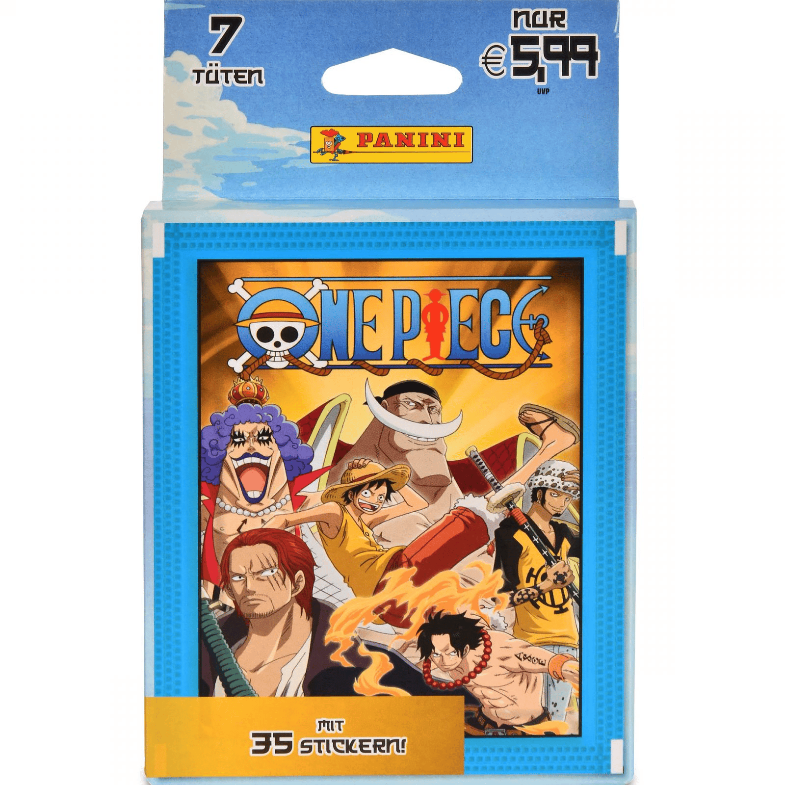 One Piece - Piratenbande Sticker Eco Blister