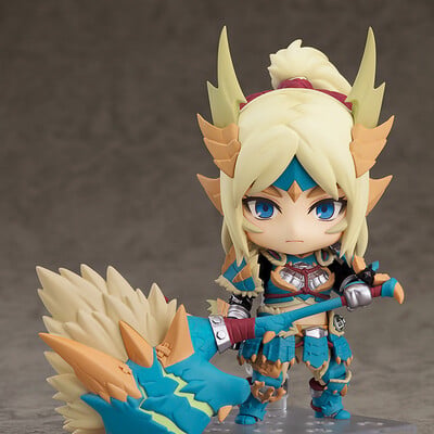 Nendoroid 1407 Hunter: Female Zinogre Alpha Armor Ver.
