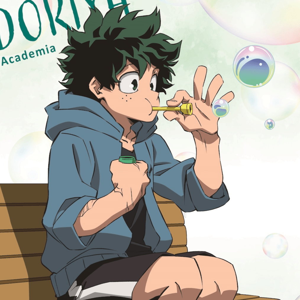 Izuku Midoriya (Blow! Soap Bubble!) - My Hero Academia - Clear File / Aktenhülle - Movic