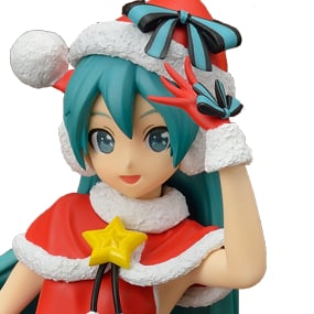 Hatsune Miku - Christmas- / Weihnachts-Version - SPM Figur
