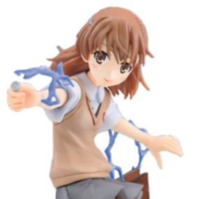Misaka Mikoto - To Aru Kagaku no Railgun - LPM Figure (SEGA)