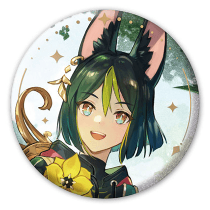 Tighnari - Genshin Impact - Button (Anecdote Series) - miHoYo