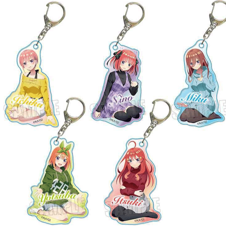 Zufällige Auswahl - The Quintessential Quintuplets Season 2 (Hizamakura Version) - Acrylanhänger - Bell House