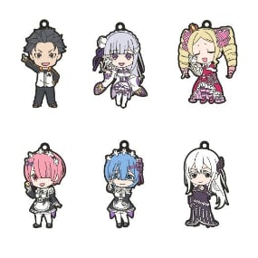 Re:Zero - Nendoroid Plus Schlüsselanhänger Set (6) - Good Smile Company