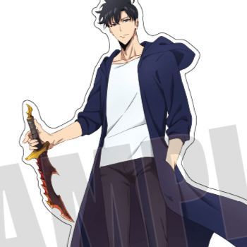 Sung Jinwoo - Solo Leveling - Großer Acrylaufsteller - AmiAmi