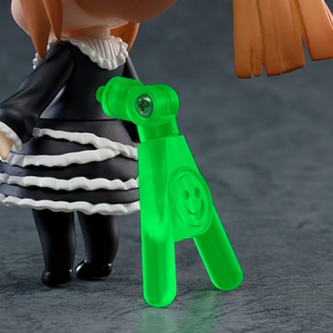 The Easel Stand Clear Green - Figure Stand for Nendoroids - set of 3 pieces