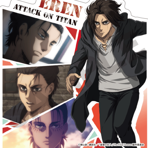 Eren Jäger / Yeager - Attack on Titan (Eren Scenes) - Acrylaufsteller - Crux