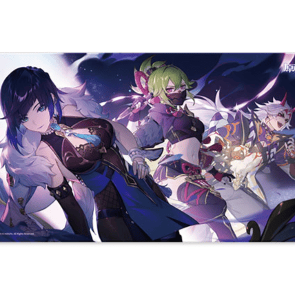 Yelan, Kuki Shinobu & Itto - Genshin Impact Hidden Dreams in the Depths - Mousepad /Spielmatte - miHoYo