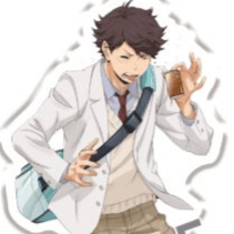 Toru Oikawa - Haikyu!! - Acrylaufsteller (Yorimichi Whole Body) - Takaratomy Arts