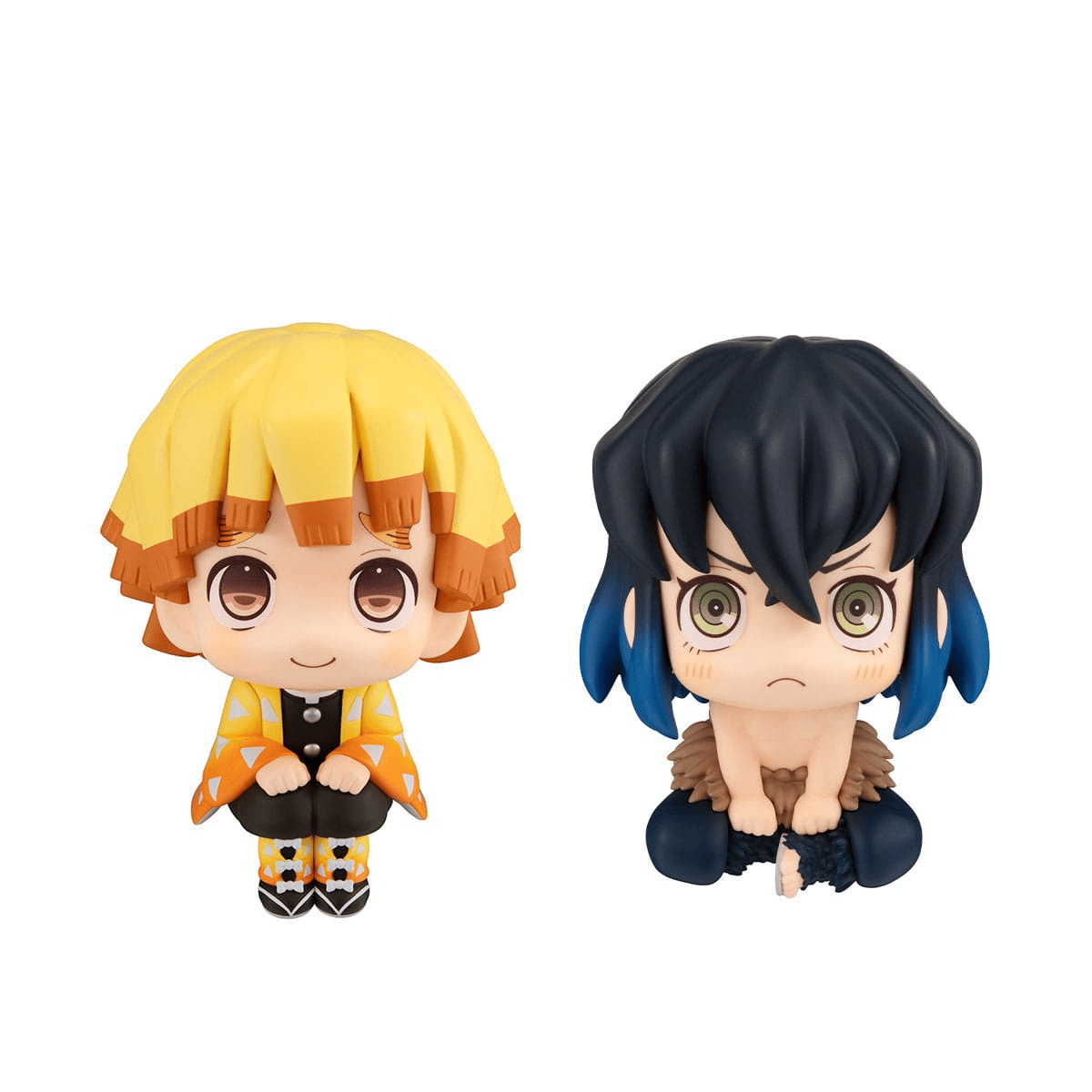 Zenitsu Agatsuma Smile Ver. & Inosuke Hashibira Bossy Ver. (mit Extra) - Demon Slayer Look Up - Megahouse