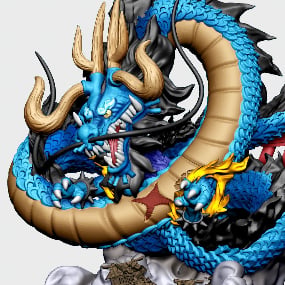 Kaido - Drachenform - One Piece Log Box Re: Birth - Wanokuni Vol. 1 - Megahouse