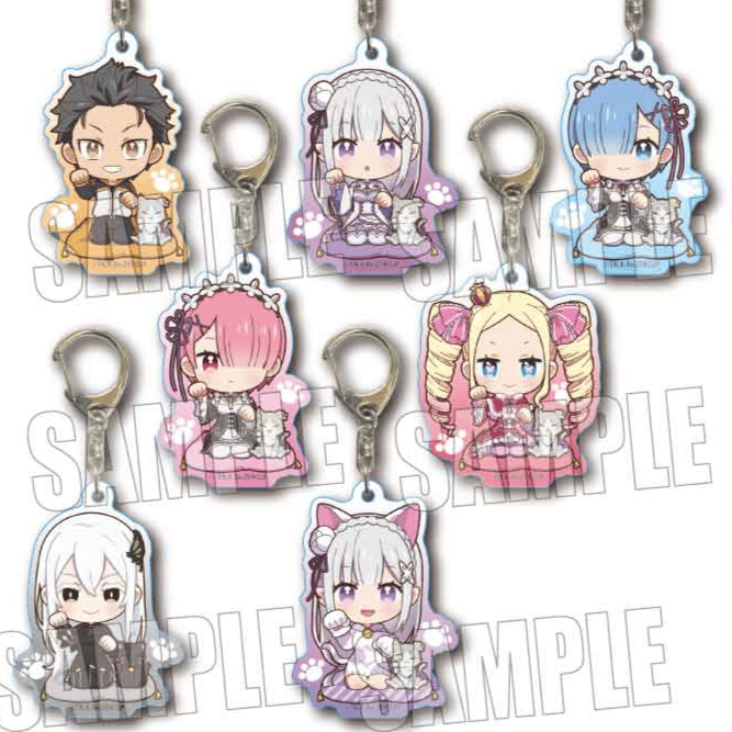 Zufällige Auswahl - Re:Zero (Beckoning Cat) - Acrylanhänger - Bell House