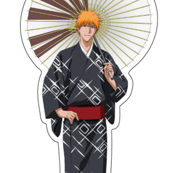 Ichigo Kurosaki - Bleach - Acrylaufsteller (Coarse Oilpaper Umbrella Version) - A3