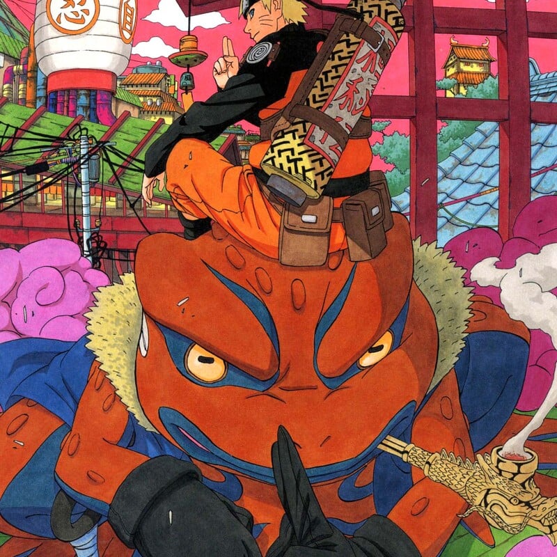 Naruto Uzumaki "HQS" - Summon of Gamakichi