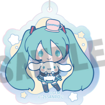 Hatsune Miku - Hatsune Miku x Cinnamoroll (Aurora) - Acrylanhänger D - Anicraft