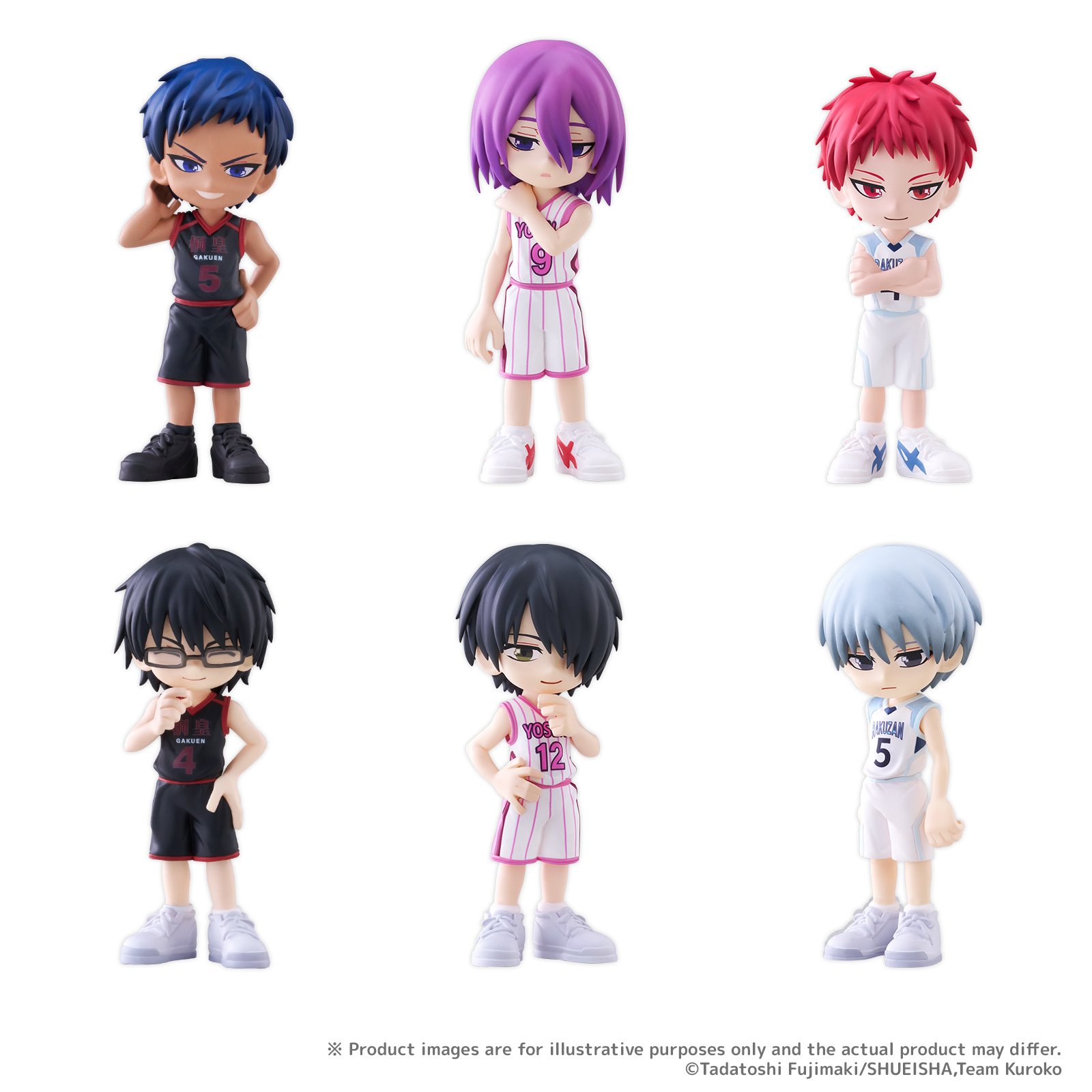 PalVerse Kuroko's Basketball vol.2 (Set of 6 figures)