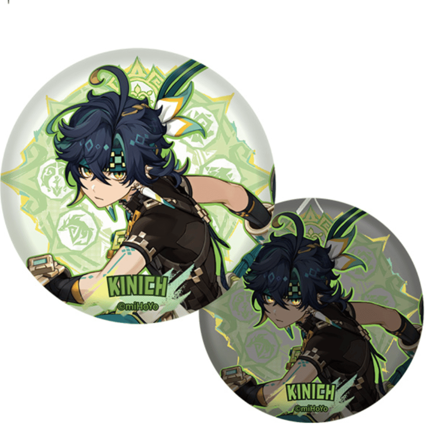 Kinich - Genshin Impact - Button Version 2 - miHoYo