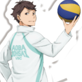 Toru Oikawa - Haikyu!! - Acrylaufsteller (Furimuki Whole Body) - Takaratomy Arts