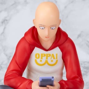 Saitama (Oppai Hoodie Version) - One Punch Man - B'full