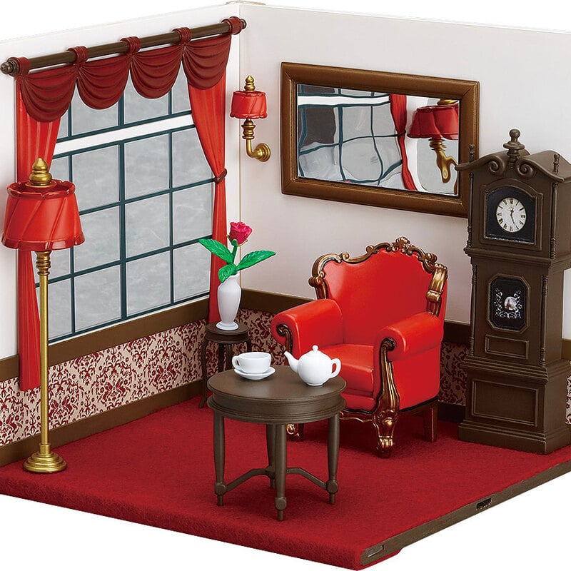 Teezimmer / Teestube - Playset 04 - Western Life A Set - Nendoroid More