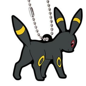 Nachtara - Evoli Friends Rubber Mascot - Bandai