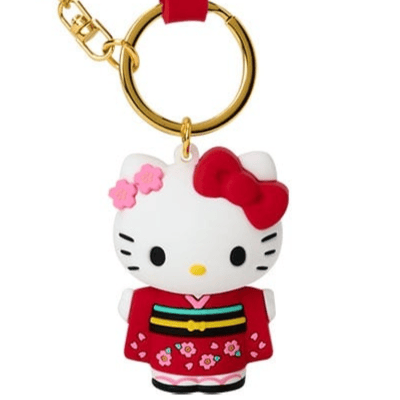 Hello Kitty - 3D Schlüsselanhänger (Sanrio Characters Kimono) - Sanrio