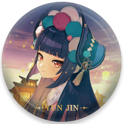 Yun Jin - Button - Genshin Impact - miHoYo