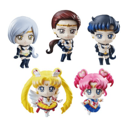Komplettset - Sailor Moon Petit Chara Land - Sailor Stars