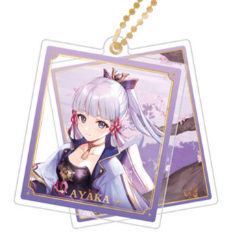 Ayaka Kamisato - Genshin Impact - Acrylanhänger (Double Acrylic Strap) - miHoYo