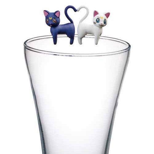 Sailor Moon Ochatomo Series - Luna und Artemis (mit Untersetzer) - Moon Prism Cafe