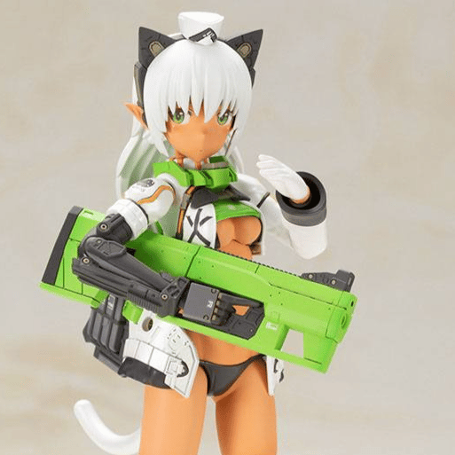 Arsia Another Color und FGM148 Type Anti-Tank Missile - Frame Arms Girl Model Kit - Kotobukiya