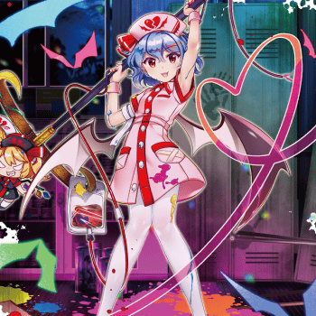 Scarlet Remilia - Touhou Lost Word - Acrylaufsteller - A3