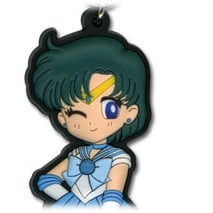 Sailor Moon Gummi Anhänger - Sailor Merkur
