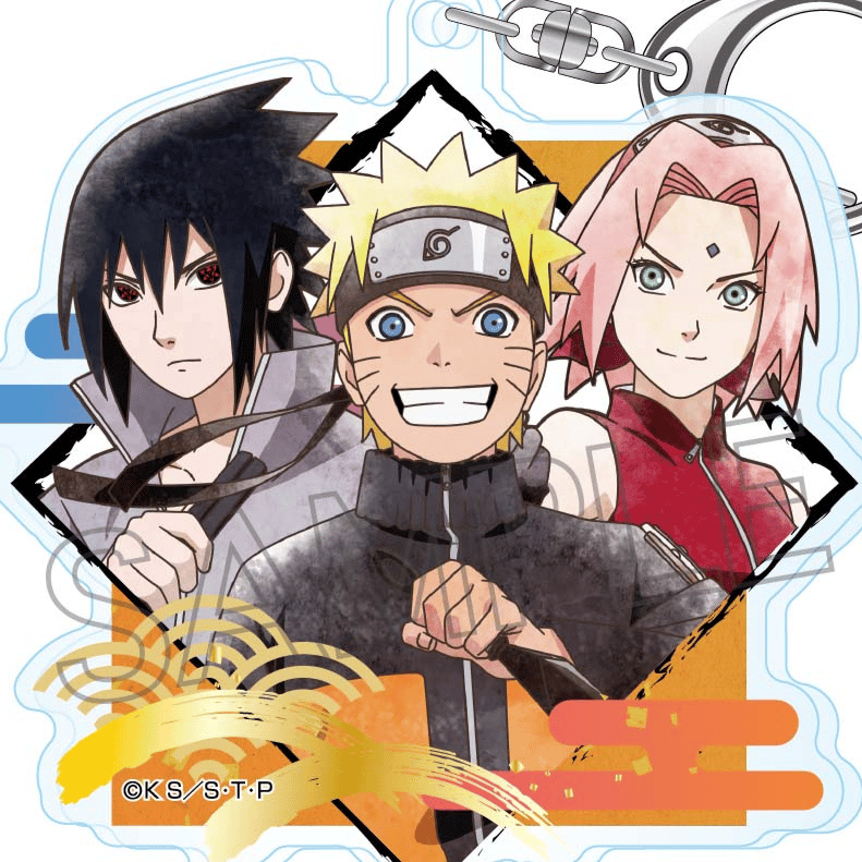 Naruto Uzumaki, Sasuke Uchiha & Sakura Haruno - Naruto Shippuden - Acrylanhänger (Shinobi no Kiseki) - Twinkle