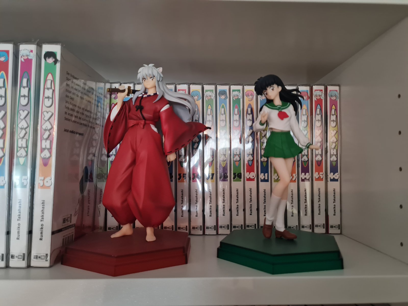 Kagome hat es, mit der Zeit, zu Inuyasha geschafft. 