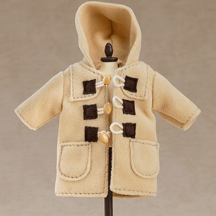 Warme Kleidung: Stiefel & Duffle Coat - Beige - Nendoroid Doll Outfit Set - Good Smile Company
