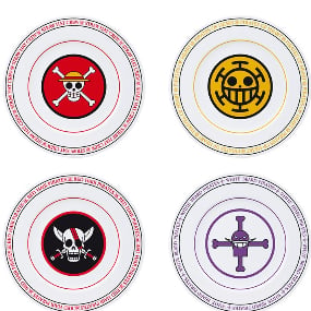 One Piece - Teller Set - Piraten Emblem - AbyStyle