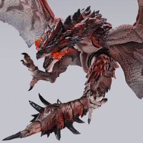 Rathalos (Liolaeus) - Monster Hunter S.H. Monster Arts - Bandai Spirits