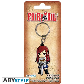 FAIRY TAIL - Schlüsselanhänger PVC "Erza" - AbyStyle