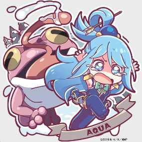 Aqua - Acryl-Anhänger - Konosuba