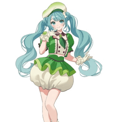 Hatsune Miku x Tirol Choco - Matcha Mochi - Furyu Kuji