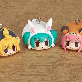 Hatsune Miku: Animal Charm Straps - Komplettset